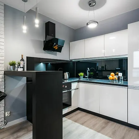 Apartment Rentplanet - Odra Tower Breslau